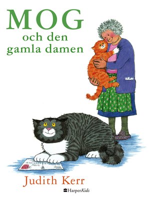 cover image of Mog och den gamla damen
